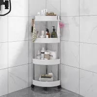 [COD] floor-to-ceiling multi-storey toilet bathroom corner trolley storage kitchen