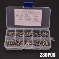 230pcs M2 Stainless Steel kit SS304 Hex Socket Button Head Screws Bolts And Nuts Assortment set Fastener Hardware socket set