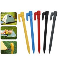 【CC】 Plastic Tent Pegs Nail Outdoor Camping Stakes Windproof Beach Nails Tools