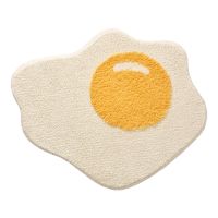 Egg Bathroom Rug Funny Entrance Carpet Area Rugs Kitchen Rug Bedroom Floor Mats Nordic Welcome Doormat Chic Room Decor