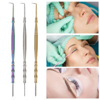 3 PCS Lash Lift Perm เครื่องมือไม้ไผ่ Knots Lash Lift หวี Perming Curling Extensions อุปกรณ์หลายสีทองเงิน