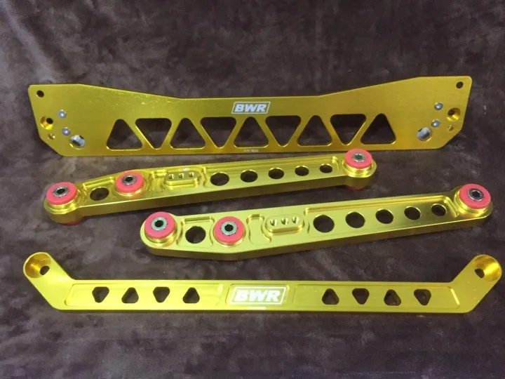 BWR Subframe Brace + Skunk 2 LCA Lower Control Arms + Bwr Lower Tie Bar