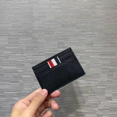 hot！【DT】☍  Classic Card Holder Fashion Brand Concise Leather ID Credit Wallet Top Business