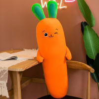 Carrot Long Pillow Plush Toy Ragdoll for Girls Sleeping Confort Doll Doll Bed Boys Style Cute