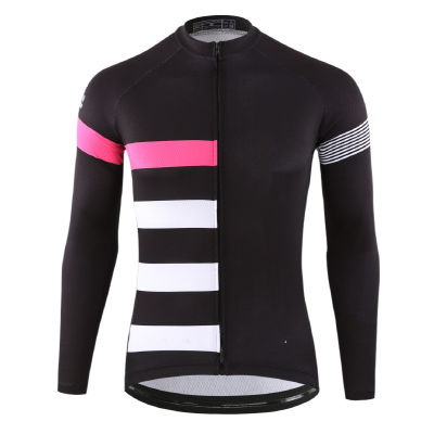 Breathable Jersey Mountain Bike Triathlon Full Zipper Tight Fitting Downhill Slope Cycling Clothes Cycling Jersey