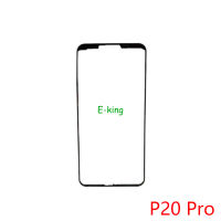 ด้านหน้าสำหรับ P20 Pro LCD ที่วางกรอบกลางที่อยู่อาศัยอะไหล่ซ่อมทดแทน