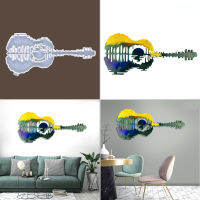 Simple Style Home Wall Hanging Epoxy Resin Mold DIY Artistic Conception Crystal Guitar Decoration Home Silicone Mold