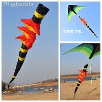 ☢◑卍 free shipping 3d kite tails rainbow windsock flying toys outdoor sports kites hammock beach parrot