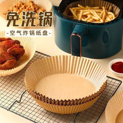 Air fryer special paper food grade oil-absorbing paper edible mat paper barbecue baking special paper high temperature resistant silicone oil paper