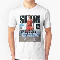 Trae Young Slam 2 T Shirt Cotton 6Xl Trae Young Basketball Slam