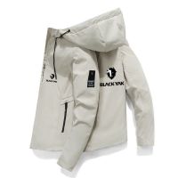 【CC】 yak mens jacket thin polyester spring and summer sunscreen windbreaker sports hooded cardigan