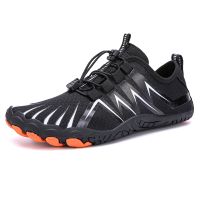 2022 outdoor large size new beach shoes wading sports summer mesh mens and womens hiking five-finger river tracing shoes