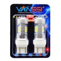 VANSSI 2Pcs T20 7443 7444 W215W Car LED Headlights Bulbs For Lada Vesta Granta Kalina Accessories Front Dimension Light Lamp