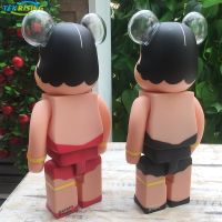 Bearbrick 400 violent bear building blocks เครื่องประดับตกแต่งผนังพื้นหลังตุ๊กตาหมี