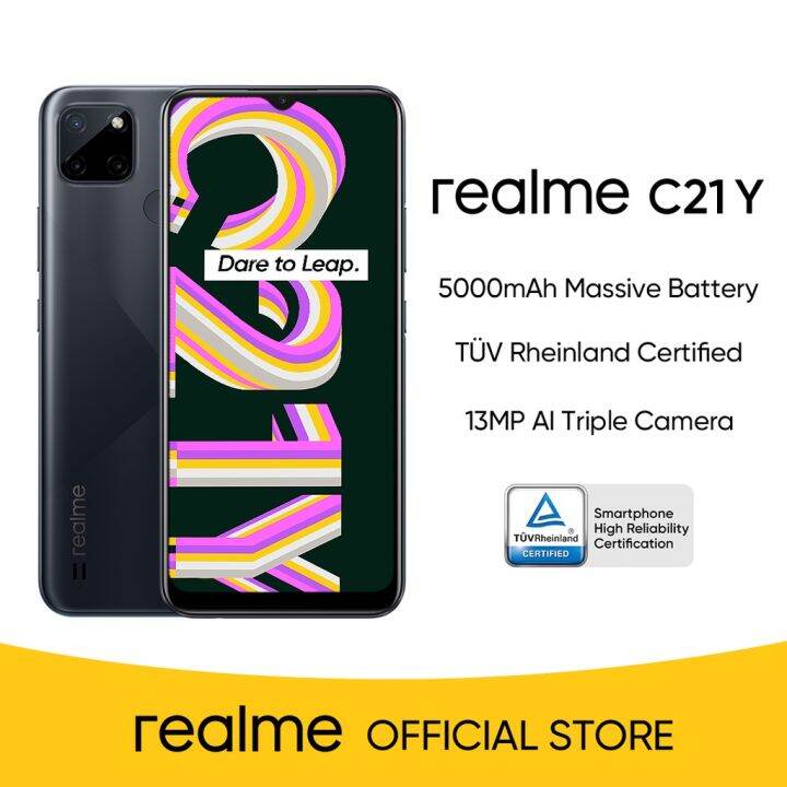 realme c21y 64gb rom 4gb ram rmx3261 cross blue