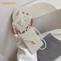 Mini Pearl Bag Handmade Vintage EVA Beaded Fashion Banquet Women Shoulder Bag Female 2022 Wedding Bags Luxury Womens Coin Purse