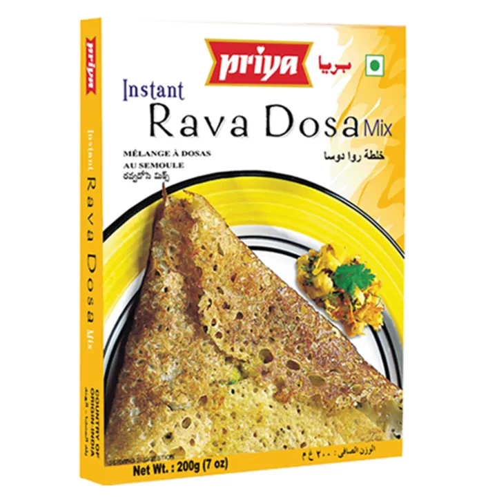 Priya Instant Rava Dosa Mix 200gm Lazada