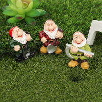 Mini Gnome Dwarf Figurines ตลกเครื่องประดับสวนเรซิ่น Moss Micro ภูมิทัศน์สนามหญ้า Figurine งานฝีมือ DIY บอนไซตกแต่งบ้าน-ogfhdsd