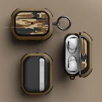 For Airpods Pro 2 Case 2022 Camouflage Armour Headphone Cover Headset Shell Earphone Case For Apple Air Pod 3 Pro 2nd Generation Wireless Earbud Cases