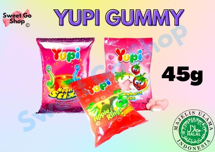 [BACA DESCRIPTION] HALAL YUPI GUMMY JAJAN VIRAL ZAMAN DULU COKLAT MATA ...