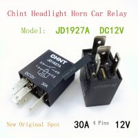 จุด JD1927A 12V HFV6 Chint ไฟหน้ารถ30A รีเลย์รถยนต์4ฟุต