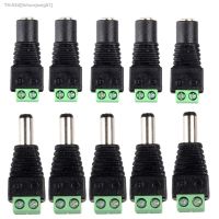 ✐☫♙ 10pcs 12V DC Power Connector Plug Jack Male Female Socket Barrel 2.1mm x 5.5mm Adapter for CCTV Camera LED Strip Supply Terminal