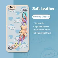 Nordic wind imitation leather Phone Case For iphone 6/6S high-grade protective case Raised lens Back Cover Anti-fall