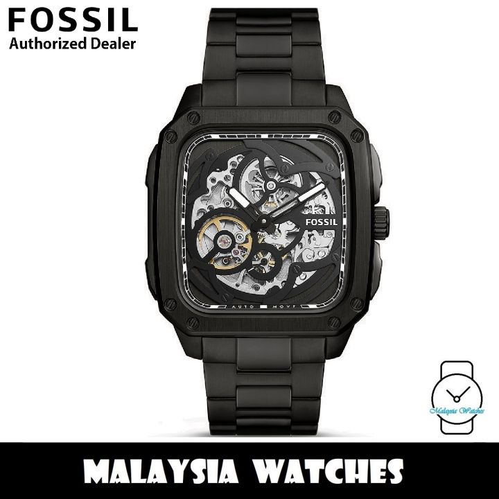 OFFICIAL WARRANTY) Fossil ME3203 Inscription Automatic Smoke