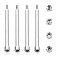 4Pcs 4X56mm Threaded Hinge Pins 70510 Accessories with M3 Nut for 1/5 Traxxas X-Maxx XMAXX RC Car Upgrades