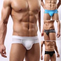 【YF】✣  Mens Mesh Modal Breathable Briefs Bulge Underpants Gay Panties calzoncillo