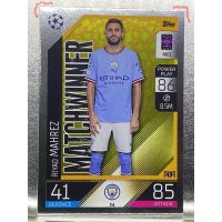 การ์ดนักฟุตบอล 2022/23 Riyad Mahrez การ์ดสะสม Manchester city fc แมนเชสเตอร์ซิตี้ การ์ดนักเตะ แมนซิตี้