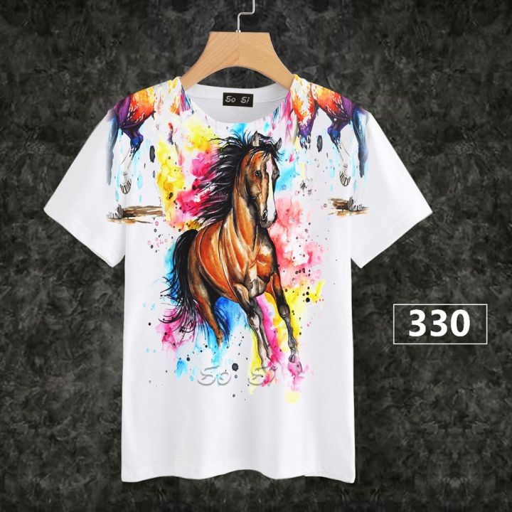 loso-store-เสื้อยืดพิมพ์ลาย-ลายนกเงือกสวยๆ