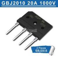 2pcs GBJ2010 ZIP-4 Bridge Rectifier 20A 1000V