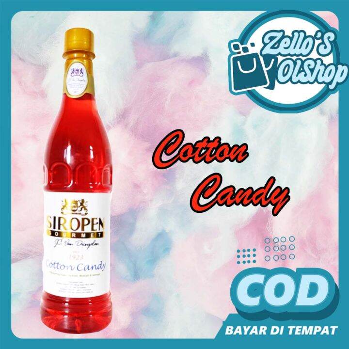 Sirup Flavour Rasa Cotton Candy Siropen Gourmet 700ml BOTOL ANTI PECAH ...