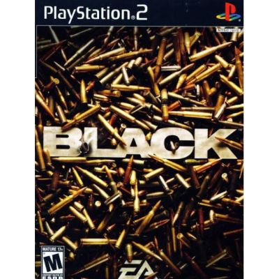Black  PS2  แผ่นเกม PS2 เพลย์สเตชั่น 2