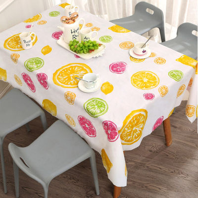 Waterproof and Oil Proof Table Cloth For Kitchen Decorative Dining Table Cover Rectangular Tablecloth Tapete manes de mesa