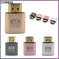 Cuvryg Mini 19201080หัวผีไร้หัวจอแสดงผลเสมือน DDC EDID อะแดปเตอร์จำลองปลั๊กหลอก HDMI 1.4