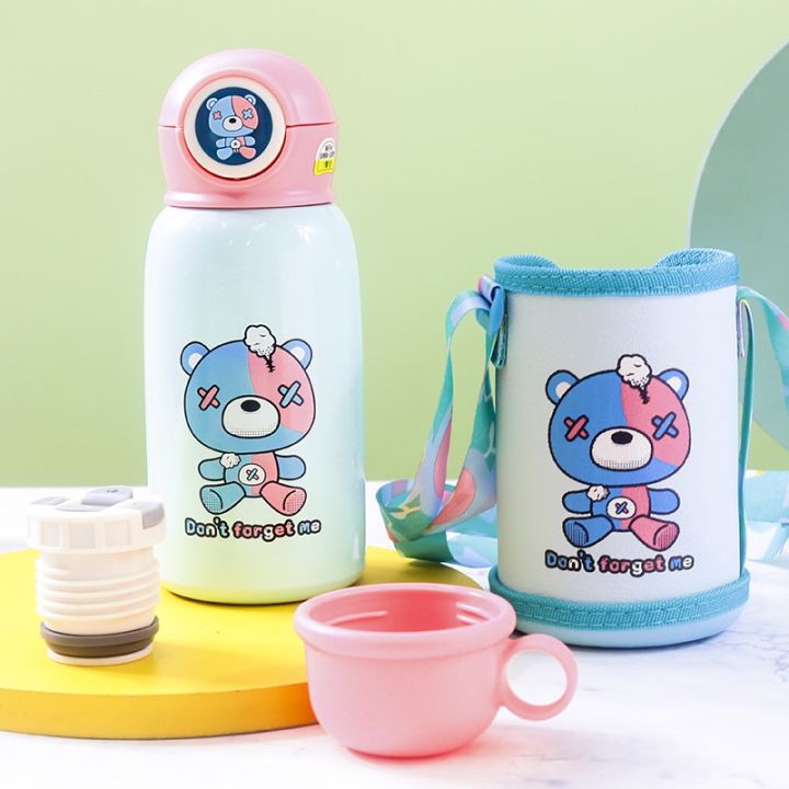 Purple Antler Thermos Cup Stainless Steel Cartoon Water Cup With Straw For  Children's - Buy Purple Antler Thermos Cup Stainless Steel Cartoon Water Cup  With Straw For Children's Product on