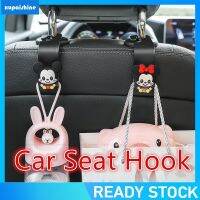 (XPS)【คลังสินค้าพร้อม】 Creative Car Seat Truck Coat Back Hooks ออแกไนเซอร์ Universal Headrest Mount Storage Holder