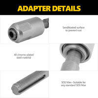 SDS Max ไปยัง SDS Plus Adapter Chuck เจาะ Converter Shank Quick Tool