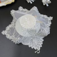 【CC】 Beads Embroidery Table Cup Mug Drink Doilies Dining Glass Coaster Placemat