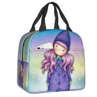 ✼▦ Santoro Gorjuss Northern Lights Lunch Boxes Women Cartoon Girl Thermal Cooler Food Insulated Lunch Bag School Children Student