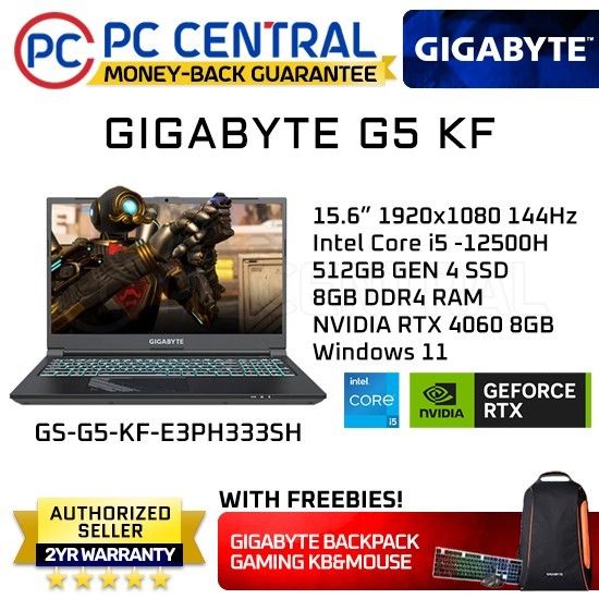 Gigabyte G5 (RTX 4060) gaming laptop review