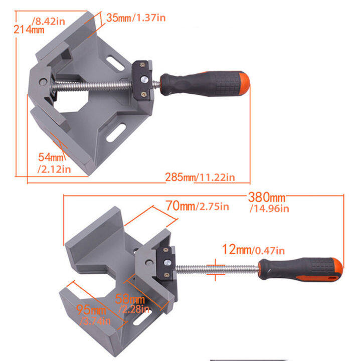 แคลมป์ยึดมุม90องศาแคลมป์ยึดมุมสำหรับกรอบรูปตัวจับเข้ามุมแคลมป์ยึดมุมไม้กดที่จับยึดกับที่คานแคลมป์ยึดมุมเดี่ยวไม้ตัวจับเข้ามุมแคลมป์ยึดมุม