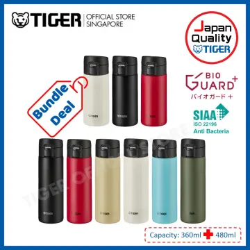 Tiger Thermos Vacuum Insulated Tumbler 360ml MCB-H036-HG Water