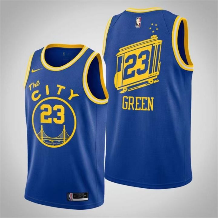 Men's Nike Draymond Green Blue Golden State Warriors Swingman Jersey - Classic Edition Size: Medium