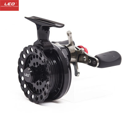 LEO DWS60 Fly Fishing Reel Wheel 4 + 1BB 2.6:1 65MM with High Foot Hands Reels Left Right Hand To Use For Fake Bait