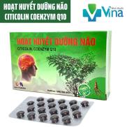 Hoạt Huyết Dưỡng Não Ginkgo Citicolin Coenzym q10 MediUSA, Hộp 100 viên