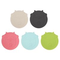 【cw】 Food Can Silicone Lids Caps Tins 3 In 1 Dog Covers Lid Cover Supplies