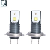 H7การแปลงไฟหน้ารถมอเตอร์ไซค์แบบ Led 110W 6000K ข้อผิดพลาด30000lm ฟรี Canbus ชุดหลอดไฟร้อน